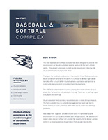 Baseball Softball Renovation Flyer