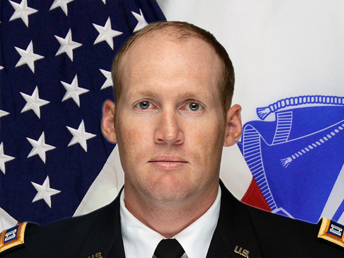 Capt. Jordan Schumacher is the new chair of UW-Stout's military science department.