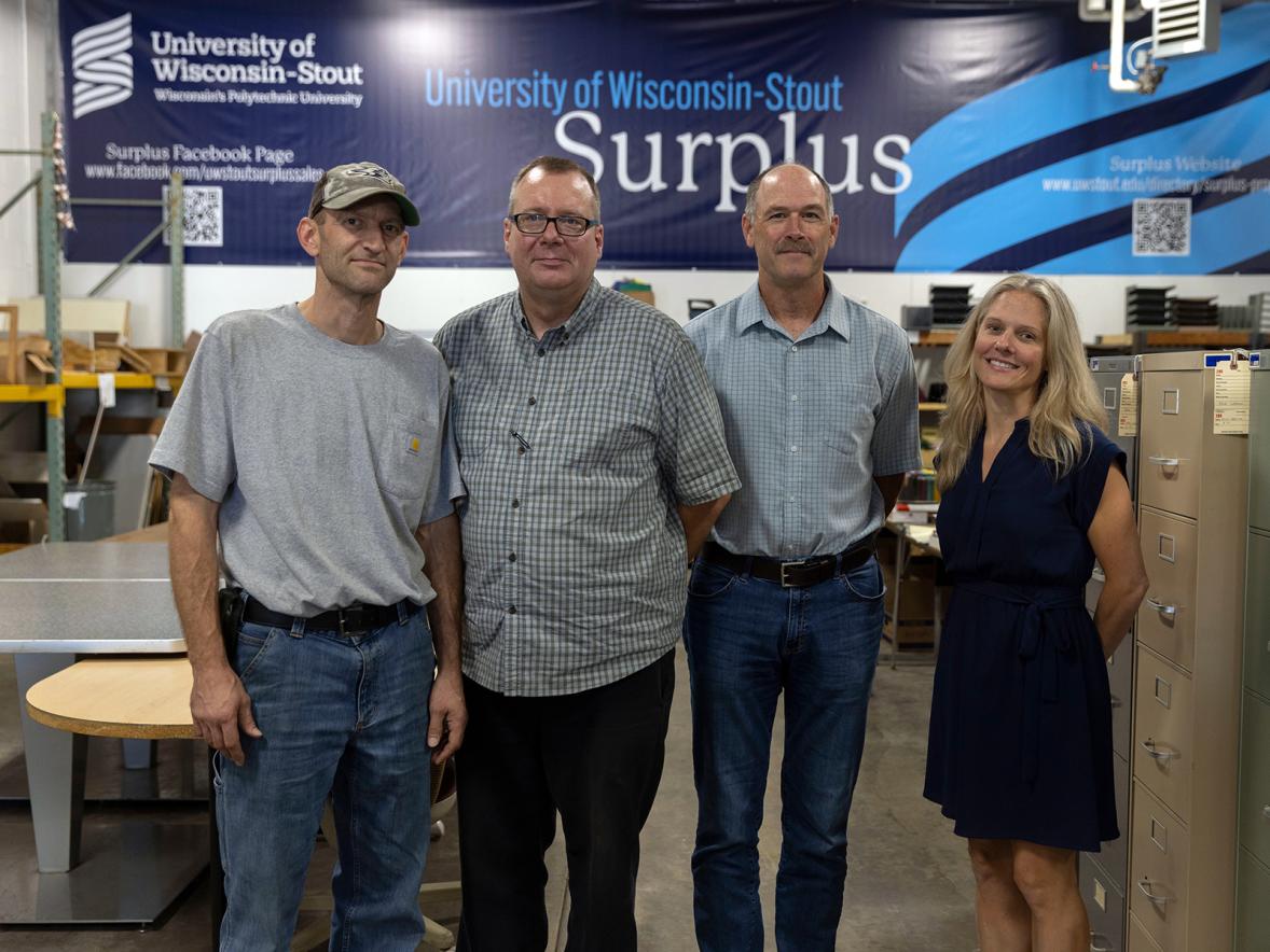 Surplus Property boosts sustainability through repurposing, recycling campus items Featured Image