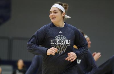 Erin O'Brien, center for Blue Devils basketball.