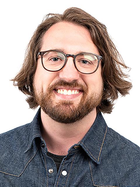 Andrew Beckman, UW-Stout alum and graphic designer who helped create the While Black Project award-winning introductory video.